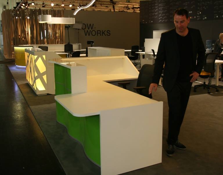 Ocean Line in der Ausstellung